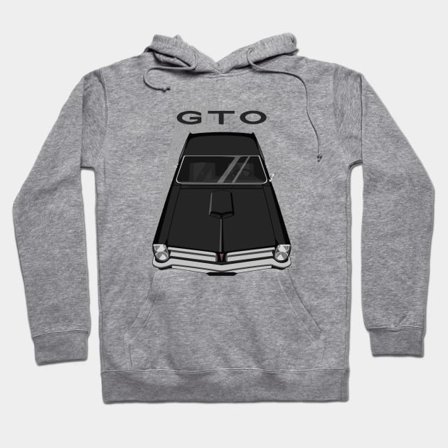 Pontiac GTO 1965 - Black Hoodie by V8social